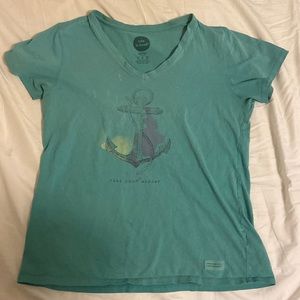 Life is Good Nautical Anchor women’s tee